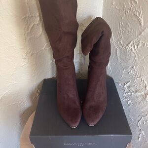 Banana Republic Women's Rich Brown Heeled Boots